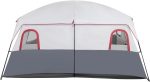8-12 Person Outdoor Camping Tent 2 Room, Portable Cabin Huge Tent with Carrying Bag & Weatherproof Instant, Large Multi Room Family Tents for Camping, Picnics, Backpacking Hiking Car Traveling - Image 2