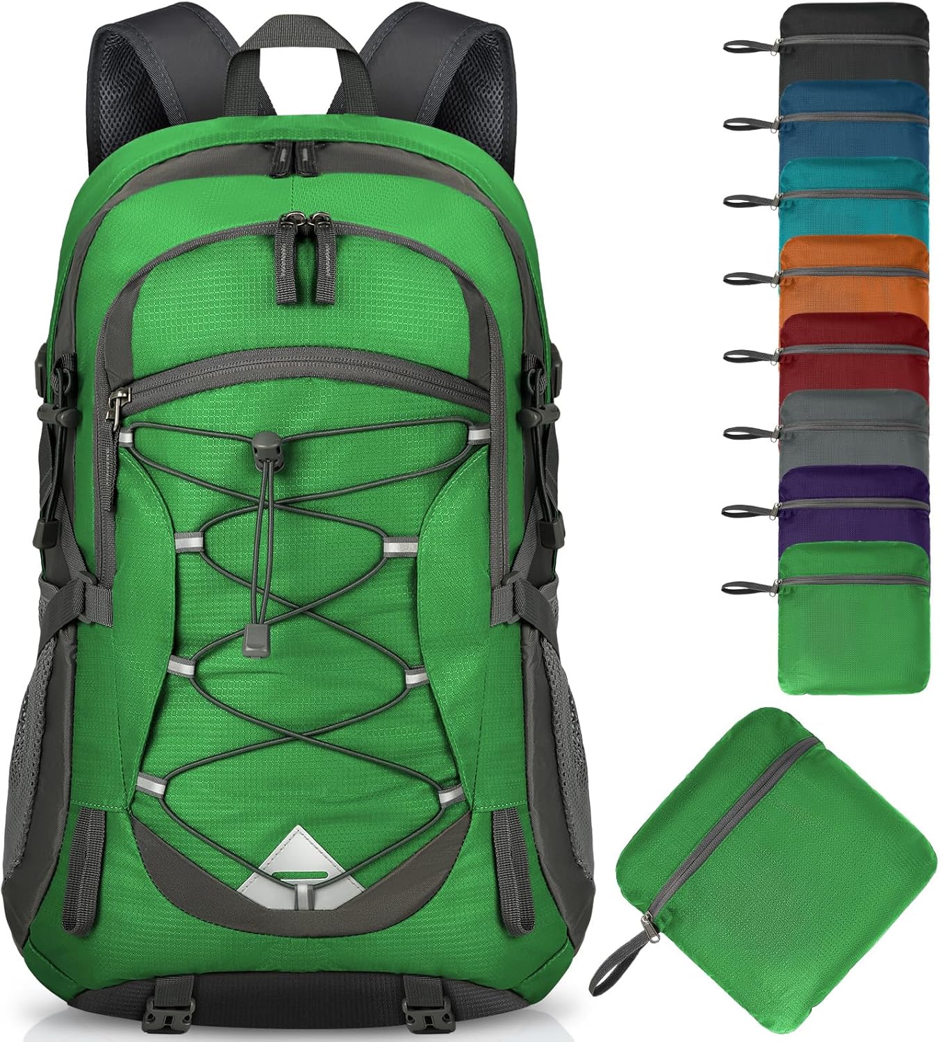 81ylhVFUh7L._AC_SL1500_.jpg Hiking Backpack 40L Packable Lightweight Camping Backpack Men Women Waterproof Hiking Daypack Outdoor Travel Daypack - Image 1